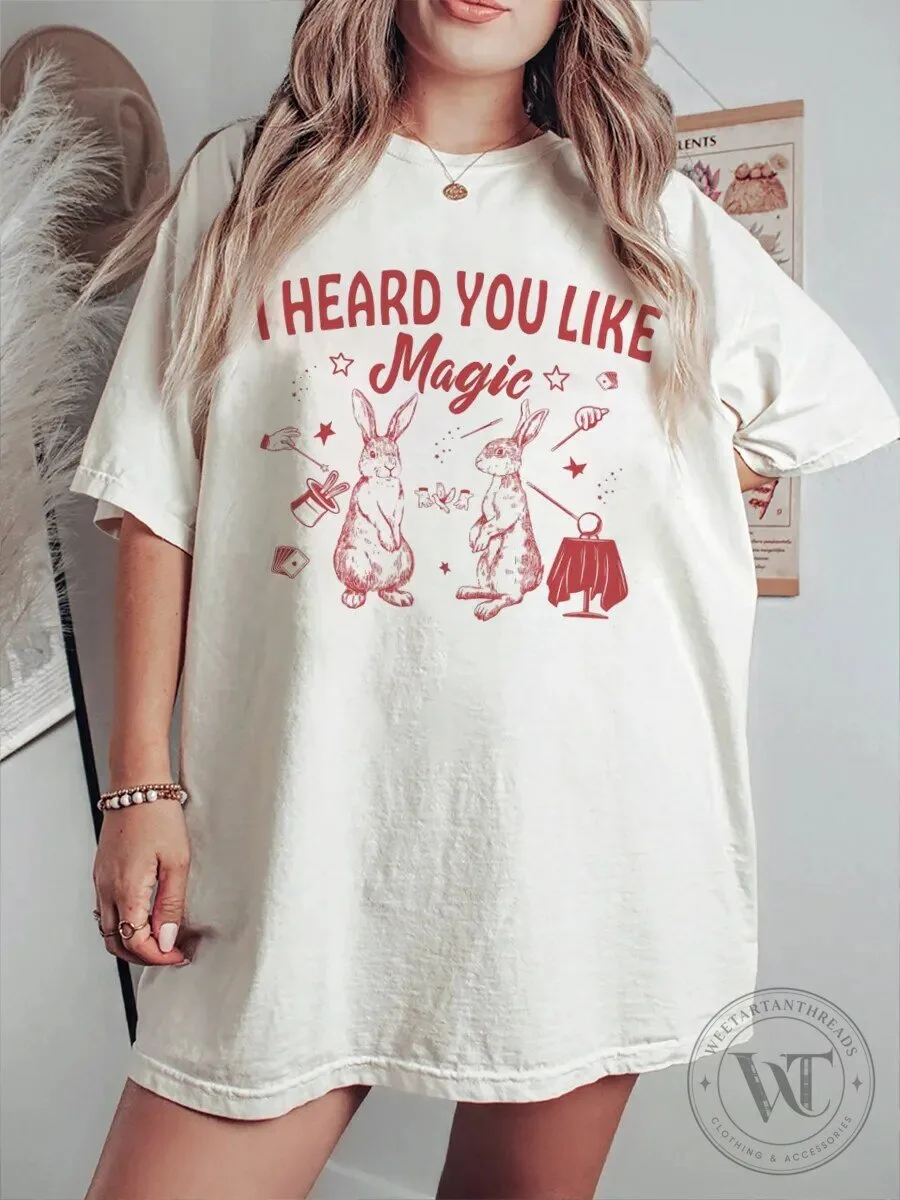 Midwest Princess I Heard You Like Magic Rabbits T-Shirt