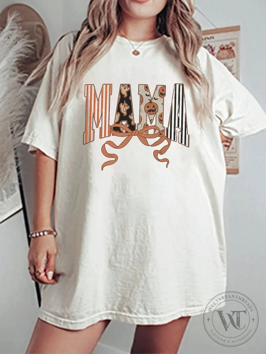 Mama G Halloween Pumpkin Spooky Season Oversized Graphic T-Shirt 5 Mama G Halloween Pumpkin Spooky Season Oversized Graphic T-Shirt