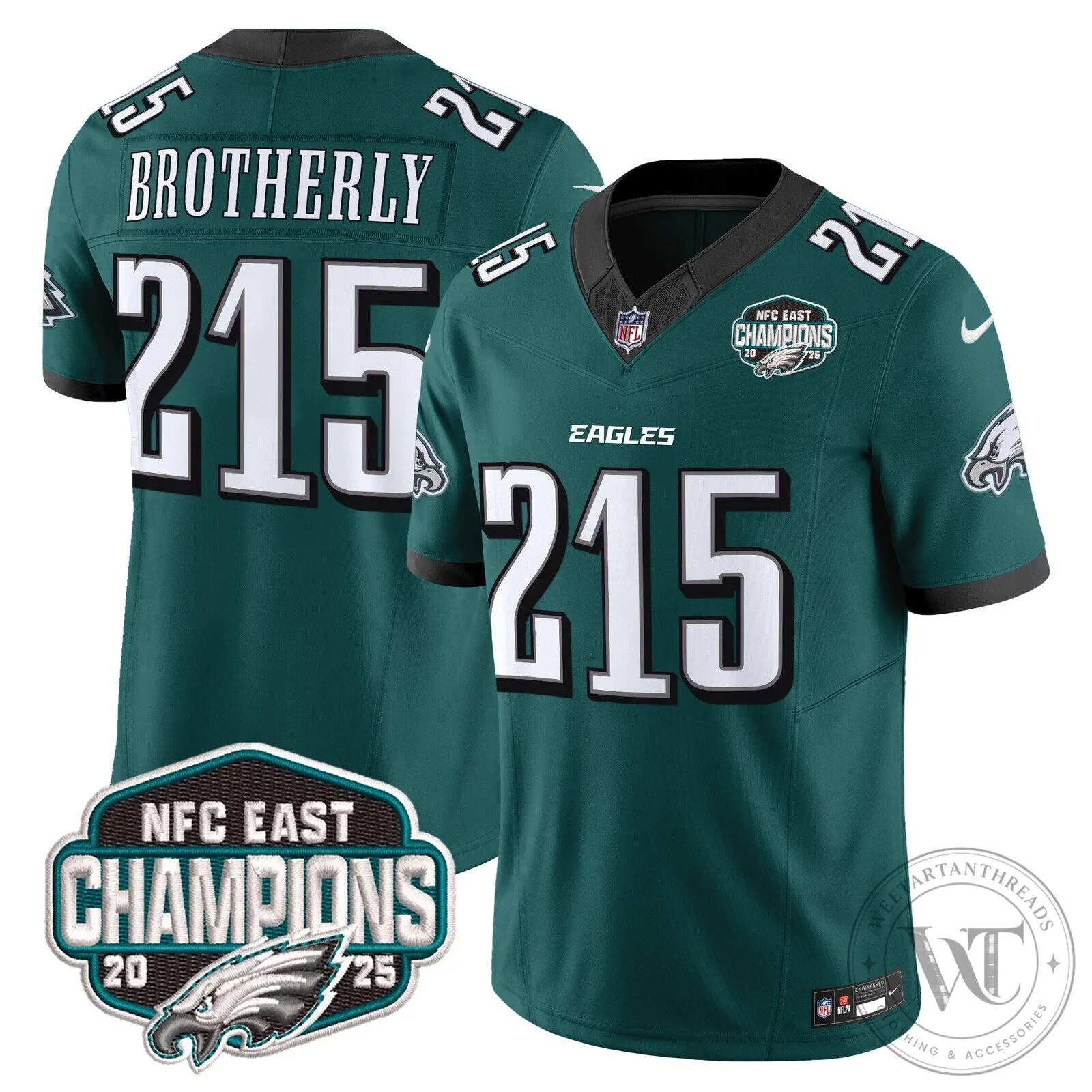 Philadelphia Eagles NFC East Champions Saquon Barkley Jersey 63 Philadelphia Eagles NFC East Champions Saquon Barkley Jersey
