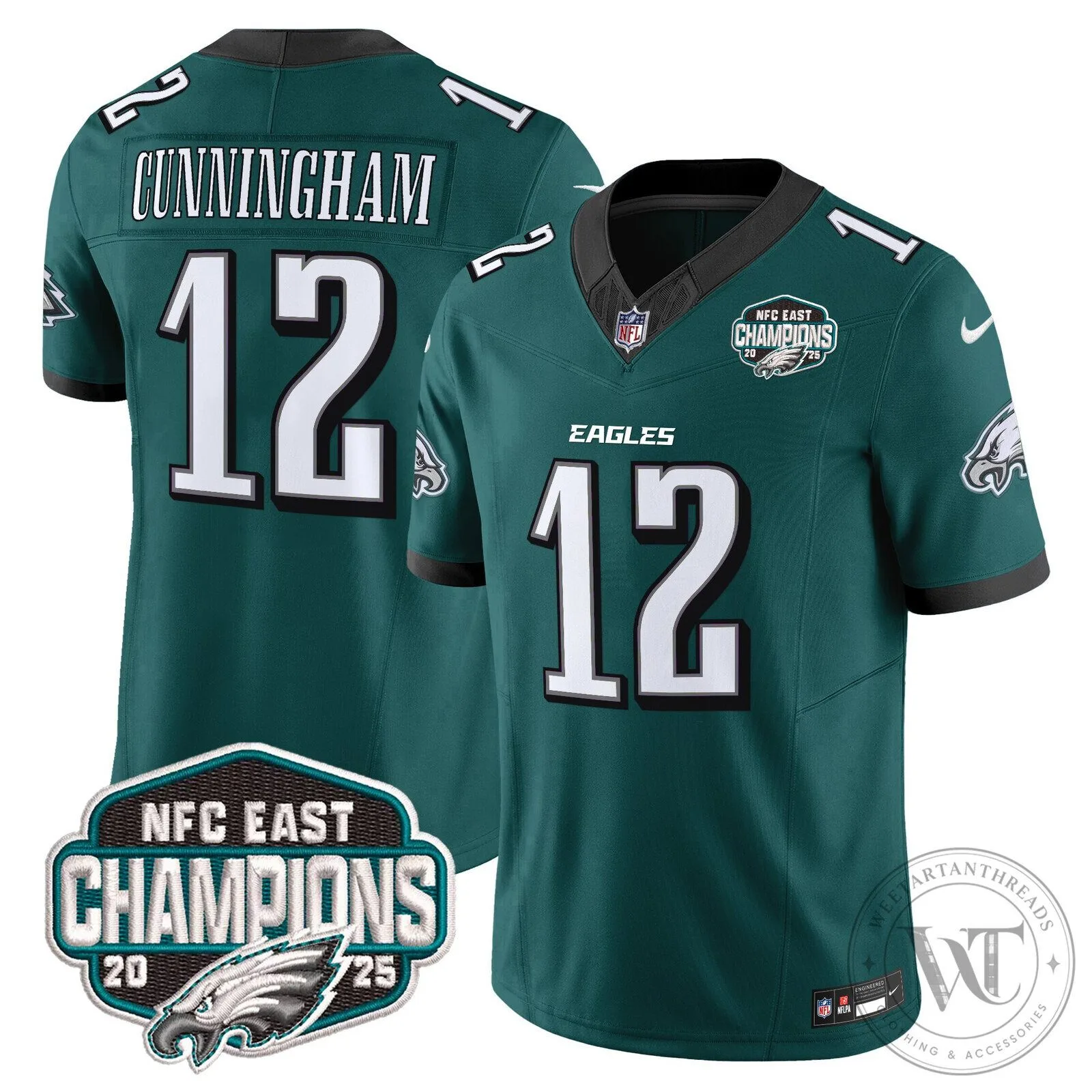 Philadelphia Eagles NFC East Champions Saquon Barkley Jersey 67 Philadelphia Eagles NFC East Champions Saquon Barkley Jersey