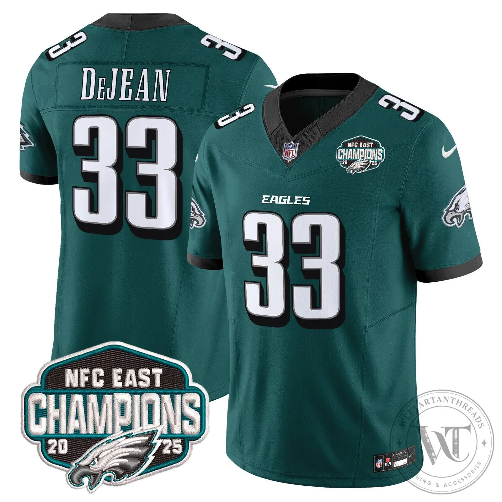 Philadelphia Eagles NFC East Champions Saquon Barkley Jersey 71 Philadelphia Eagles NFC East Champions Saquon Barkley Jersey