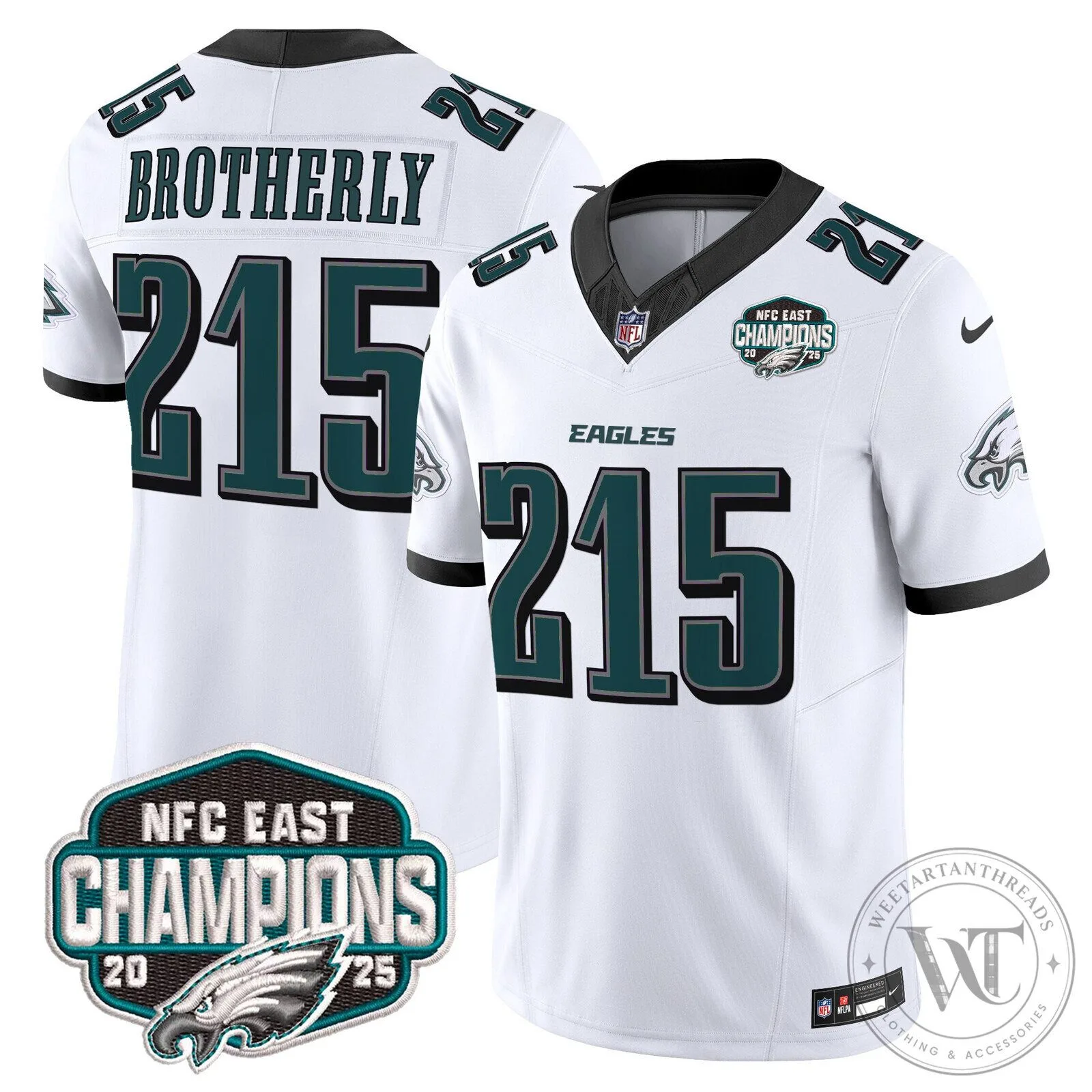Philadelphia Eagles NFC East Champions Saquon Barkley Jersey 73 Philadelphia Eagles NFC East Champions Saquon Barkley Jersey