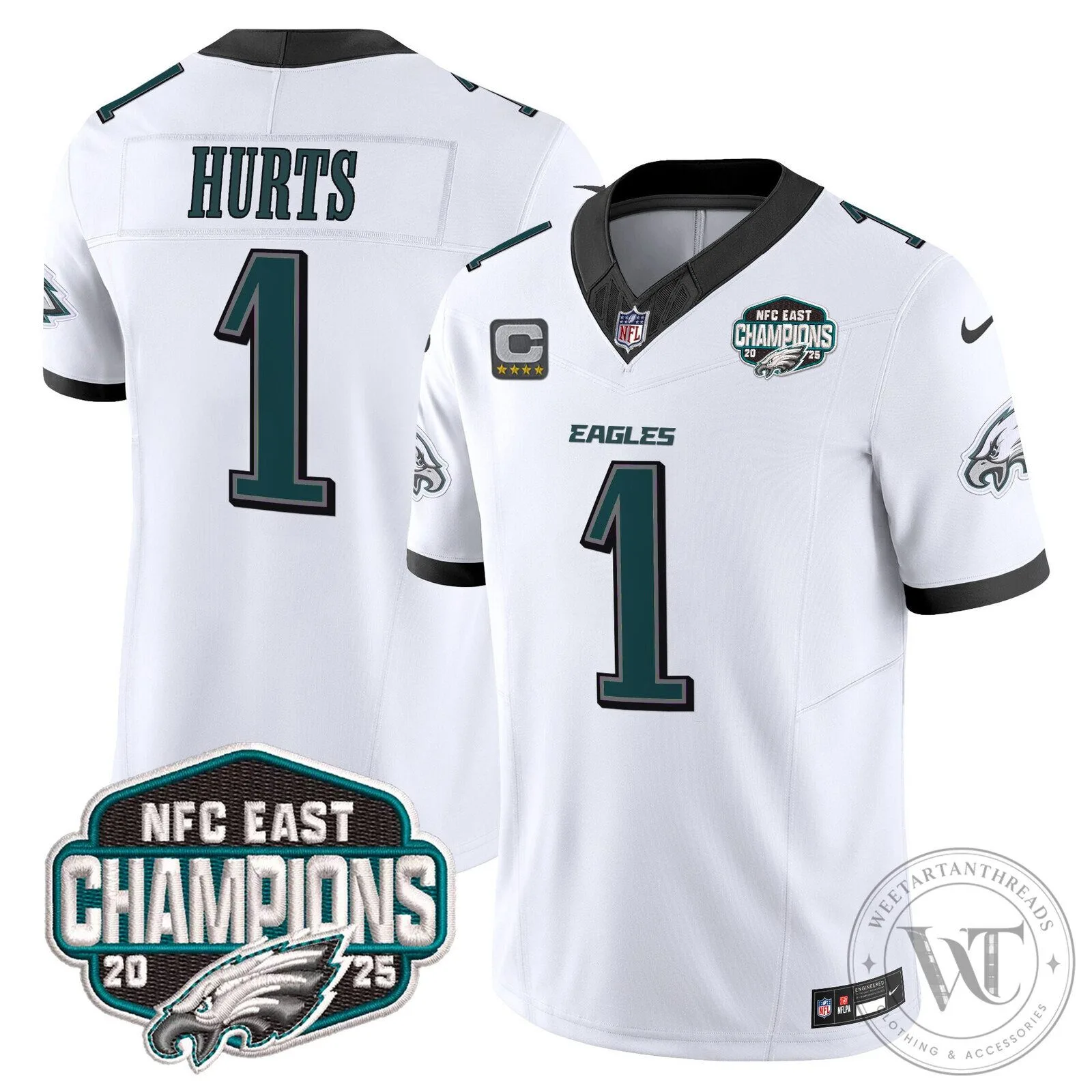 Philadelphia Eagles NFC East Champions Saquon Barkley Jersey 74 Philadelphia Eagles NFC East Champions Saquon Barkley Jersey