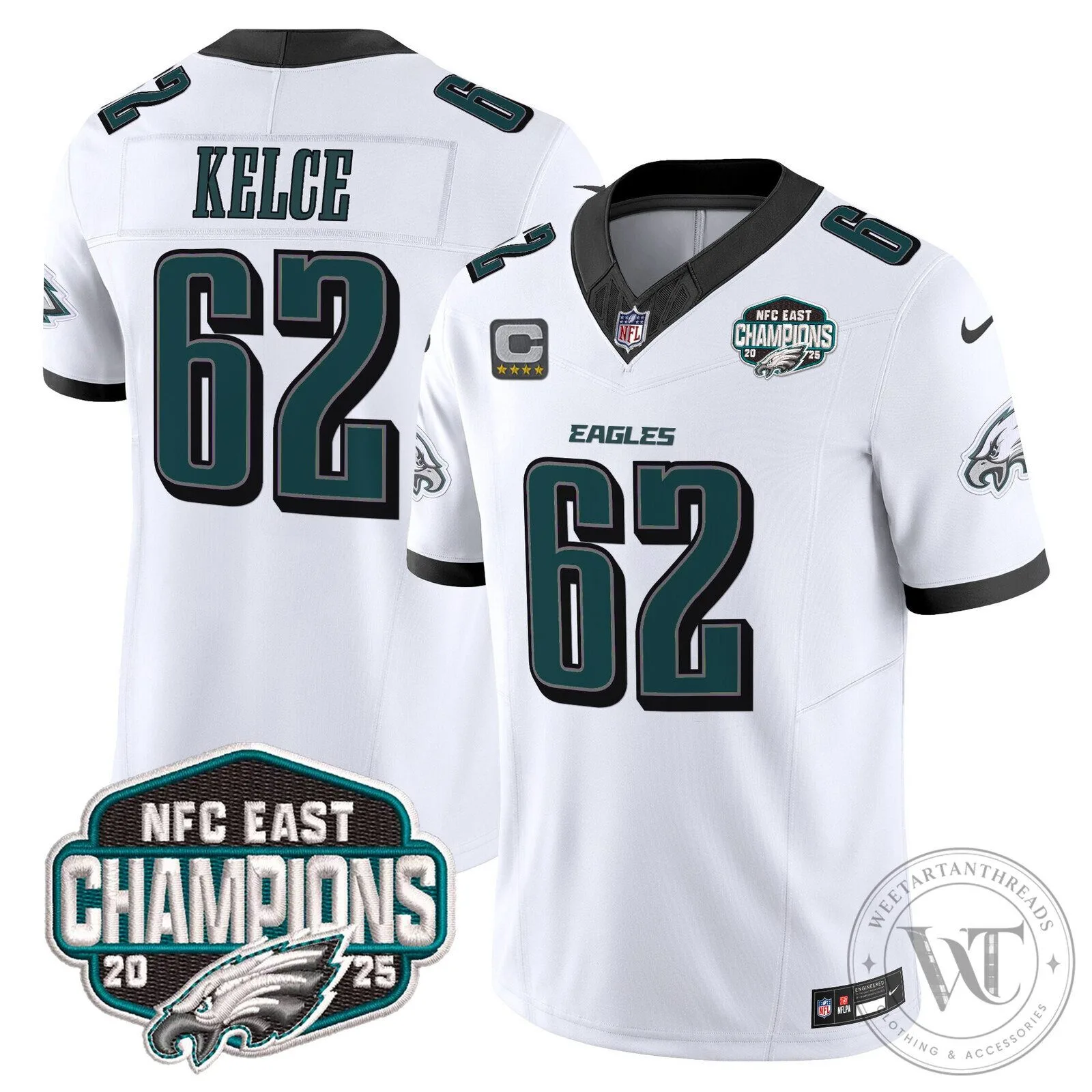 Philadelphia Eagles NFC East Champions Saquon Barkley Jersey 75 Philadelphia Eagles NFC East Champions Saquon Barkley Jersey