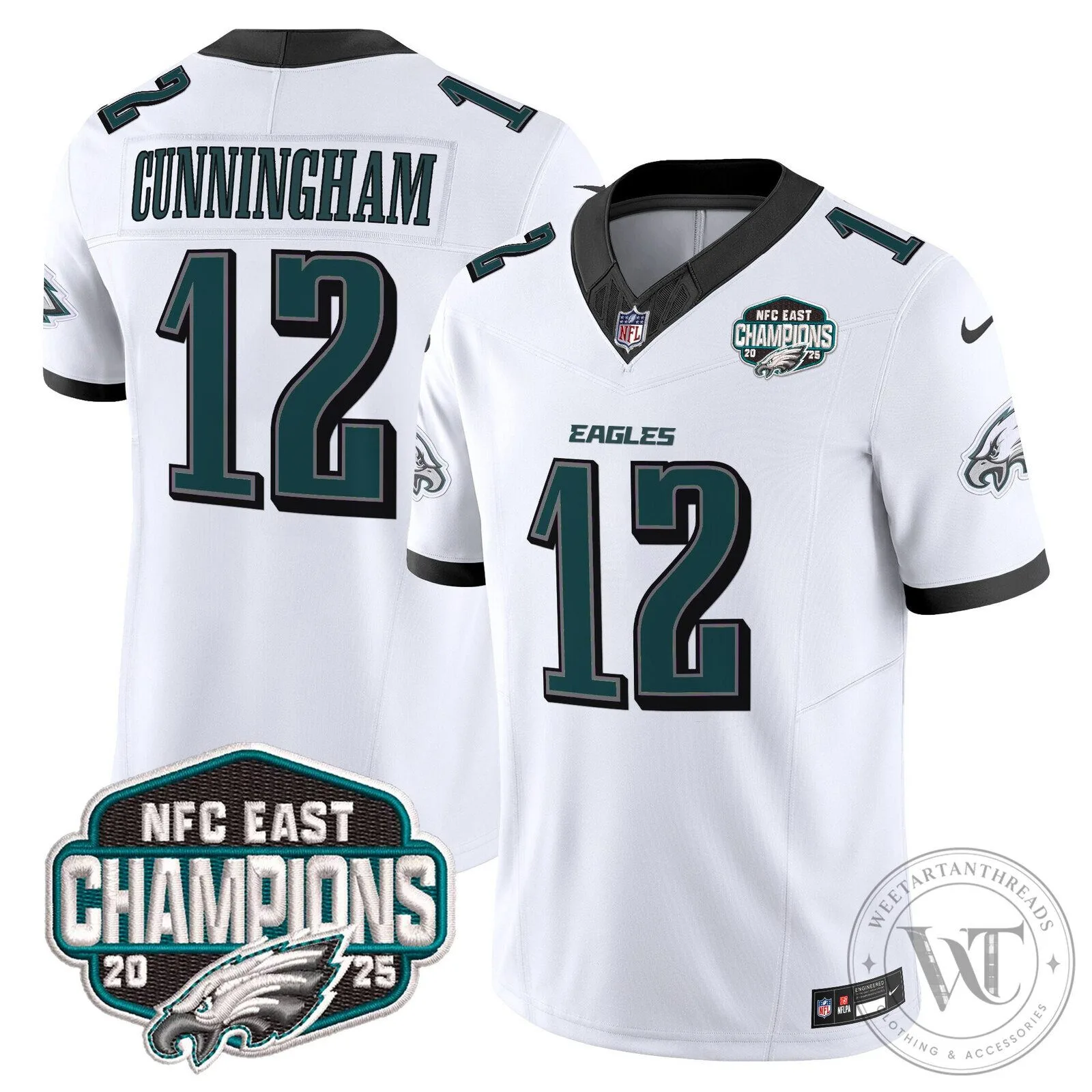 Philadelphia Eagles NFC East Champions Saquon Barkley Jersey 77 Philadelphia Eagles NFC East Champions Saquon Barkley Jersey