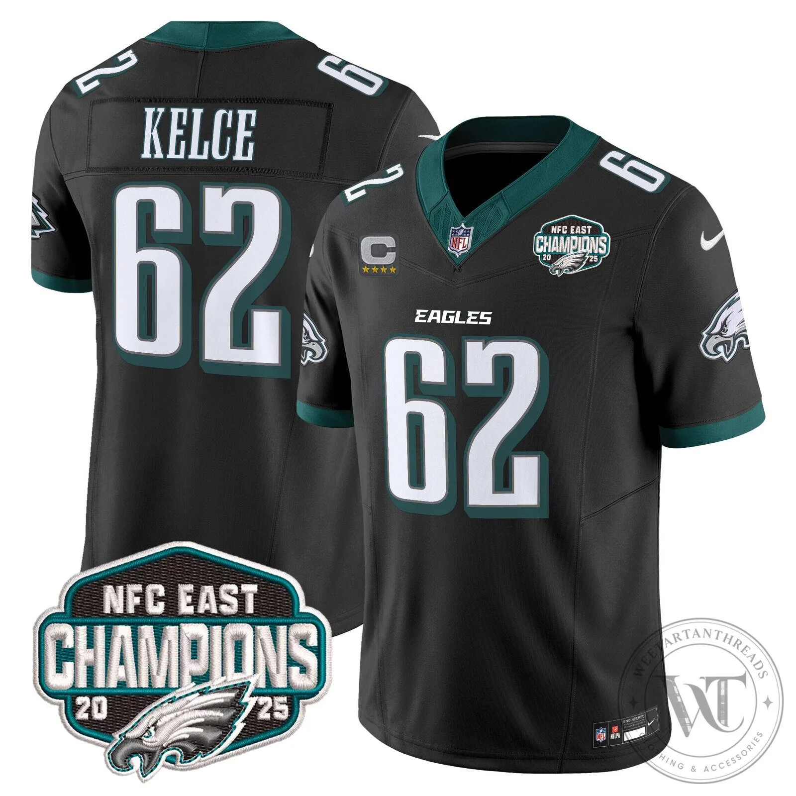 Philadelphia Eagles NFC East Champions Saquon Barkley Jersey 85 Philadelphia Eagles NFC East Champions Saquon Barkley Jersey