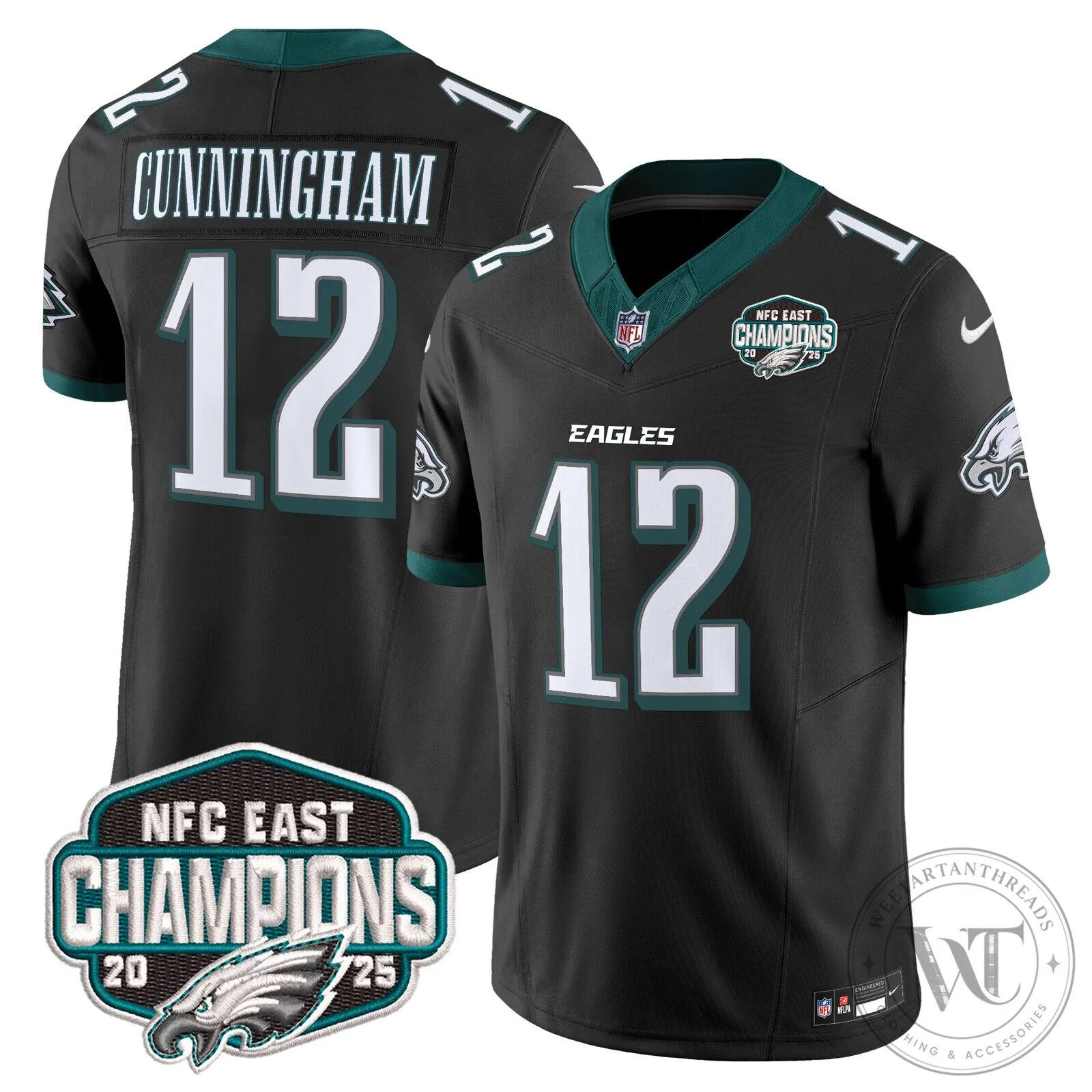 Philadelphia Eagles NFC East Champions Saquon Barkley Jersey 87 Philadelphia Eagles NFC East Champions Saquon Barkley Jersey