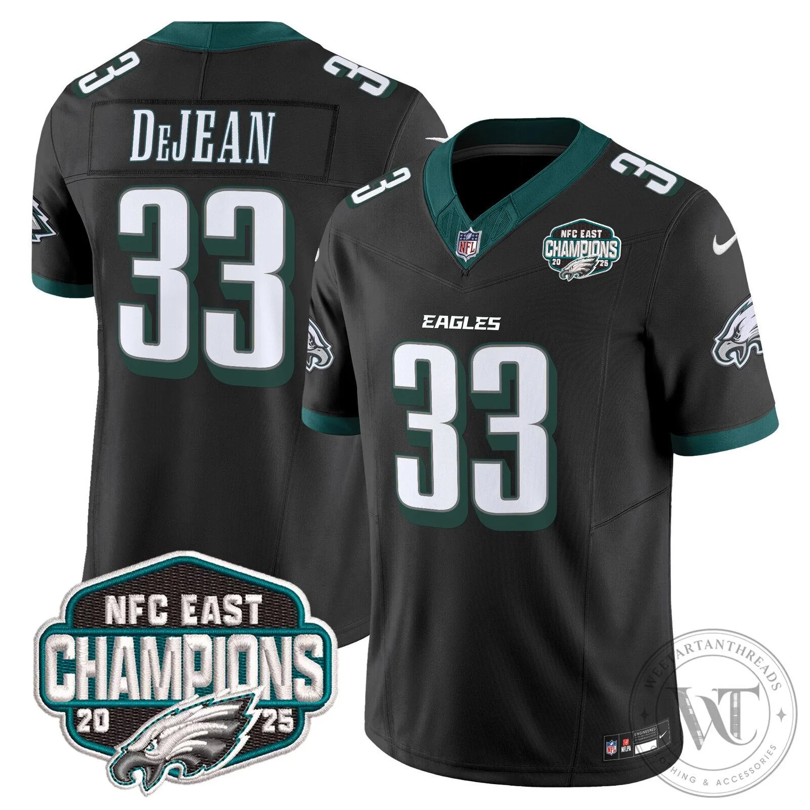 Philadelphia Eagles NFC East Champions Saquon Barkley Jersey 91 Philadelphia Eagles NFC East Champions Saquon Barkley Jersey