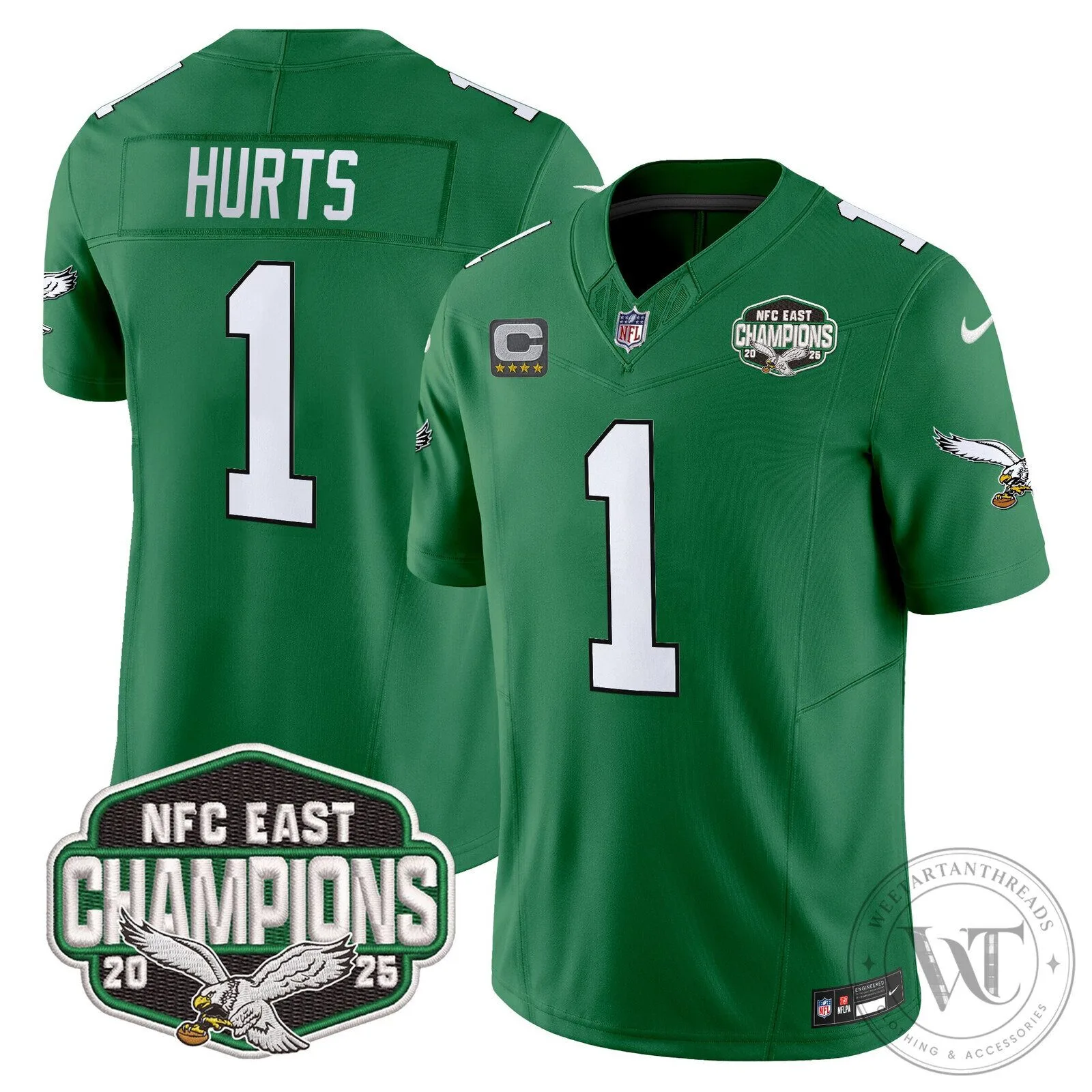 Philadelphia Eagles NFC East Champions Saquon Barkley Jersey 104 Philadelphia Eagles NFC East Champions Saquon Barkley Jersey