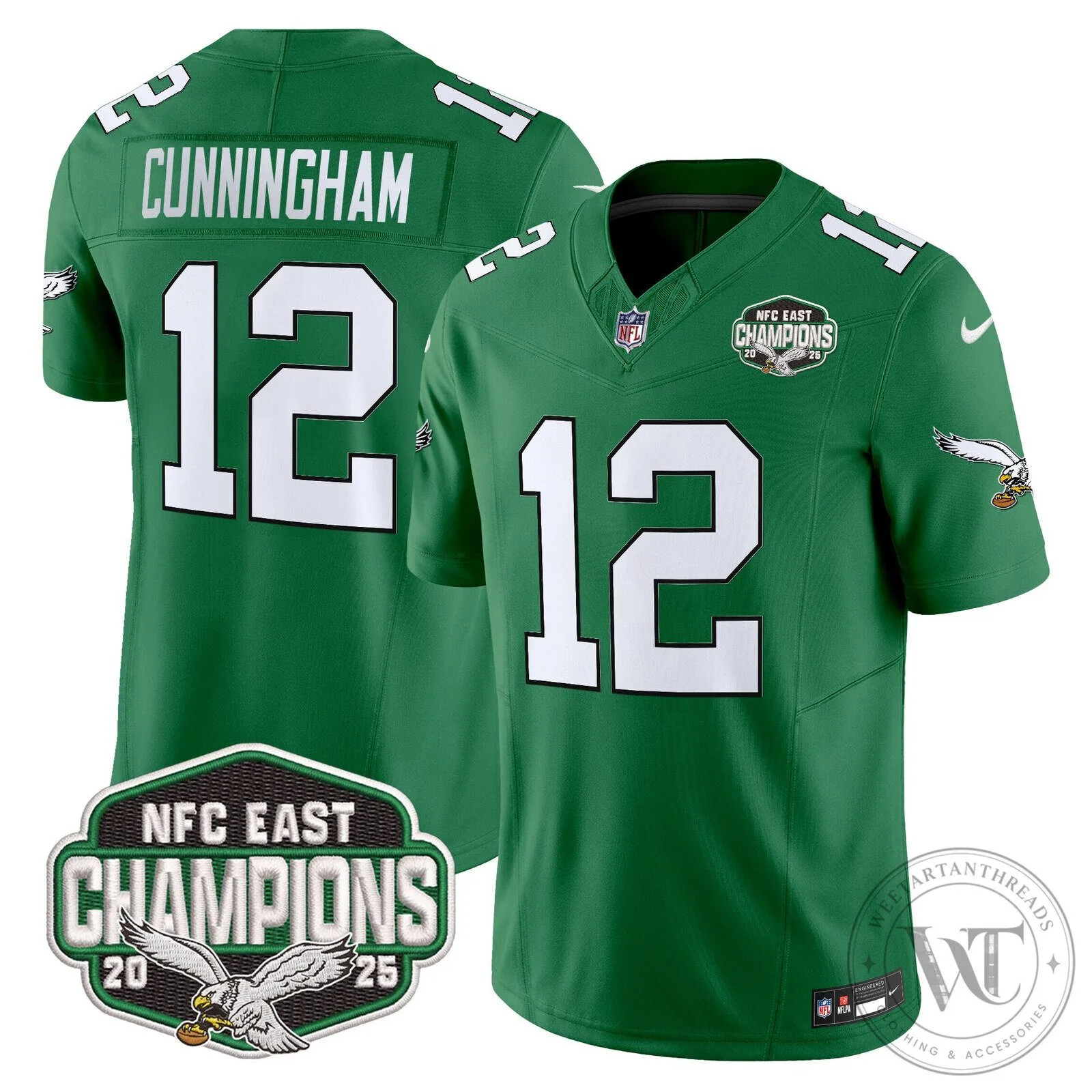 Philadelphia Eagles NFC East Champions Saquon Barkley Jersey 107 Philadelphia Eagles NFC East Champions Saquon Barkley Jersey