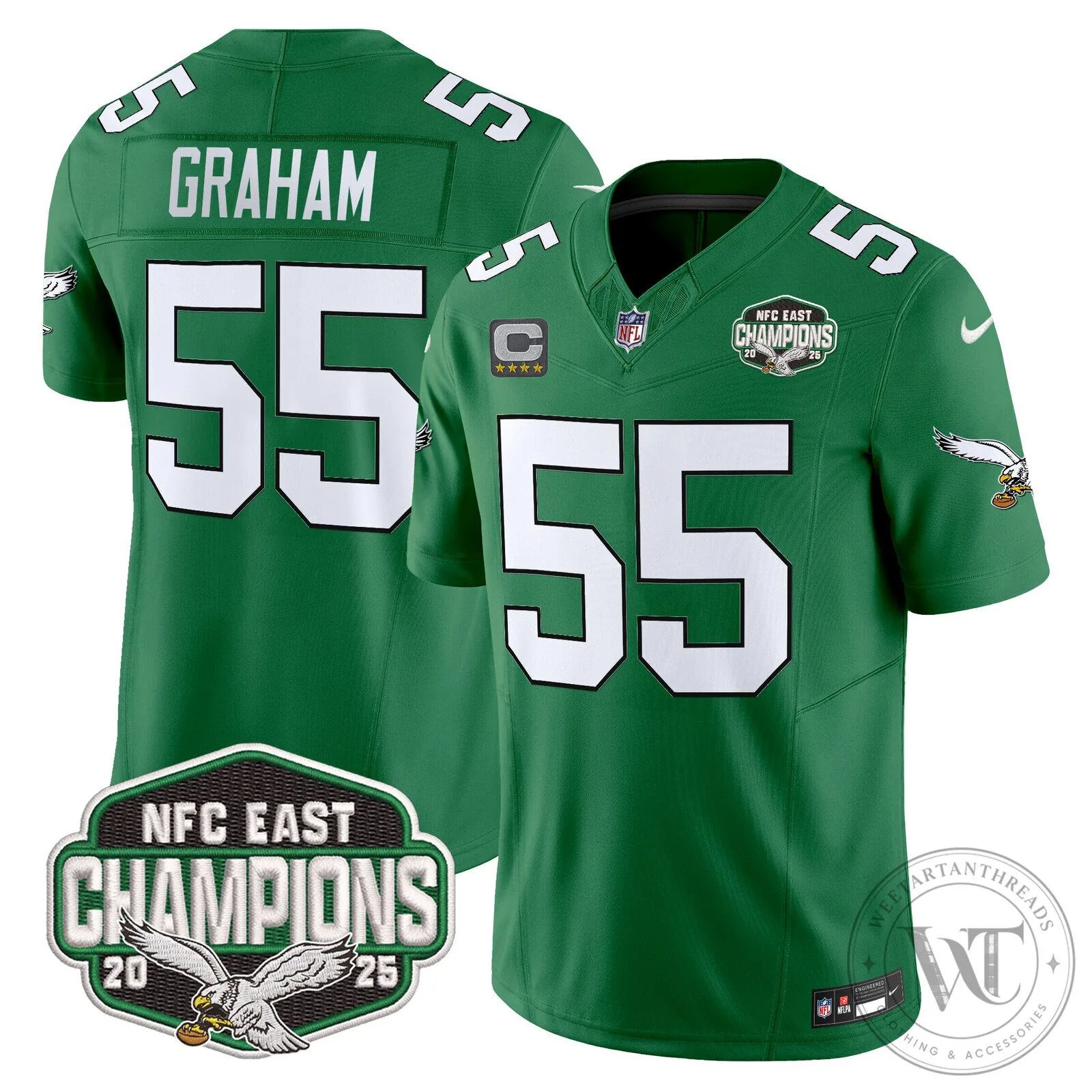 Philadelphia Eagles NFC East Champions Saquon Barkley Jersey 108 Philadelphia Eagles NFC East Champions Saquon Barkley Jersey