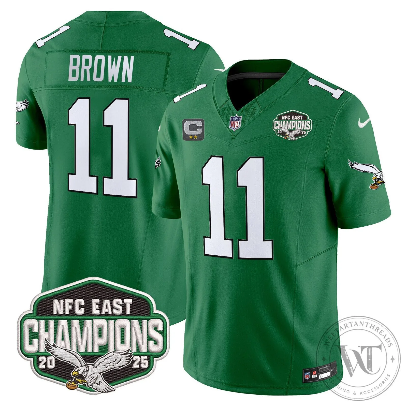 Philadelphia Eagles NFC East Champions Saquon Barkley Jersey 110 Philadelphia Eagles NFC East Champions Saquon Barkley Jersey