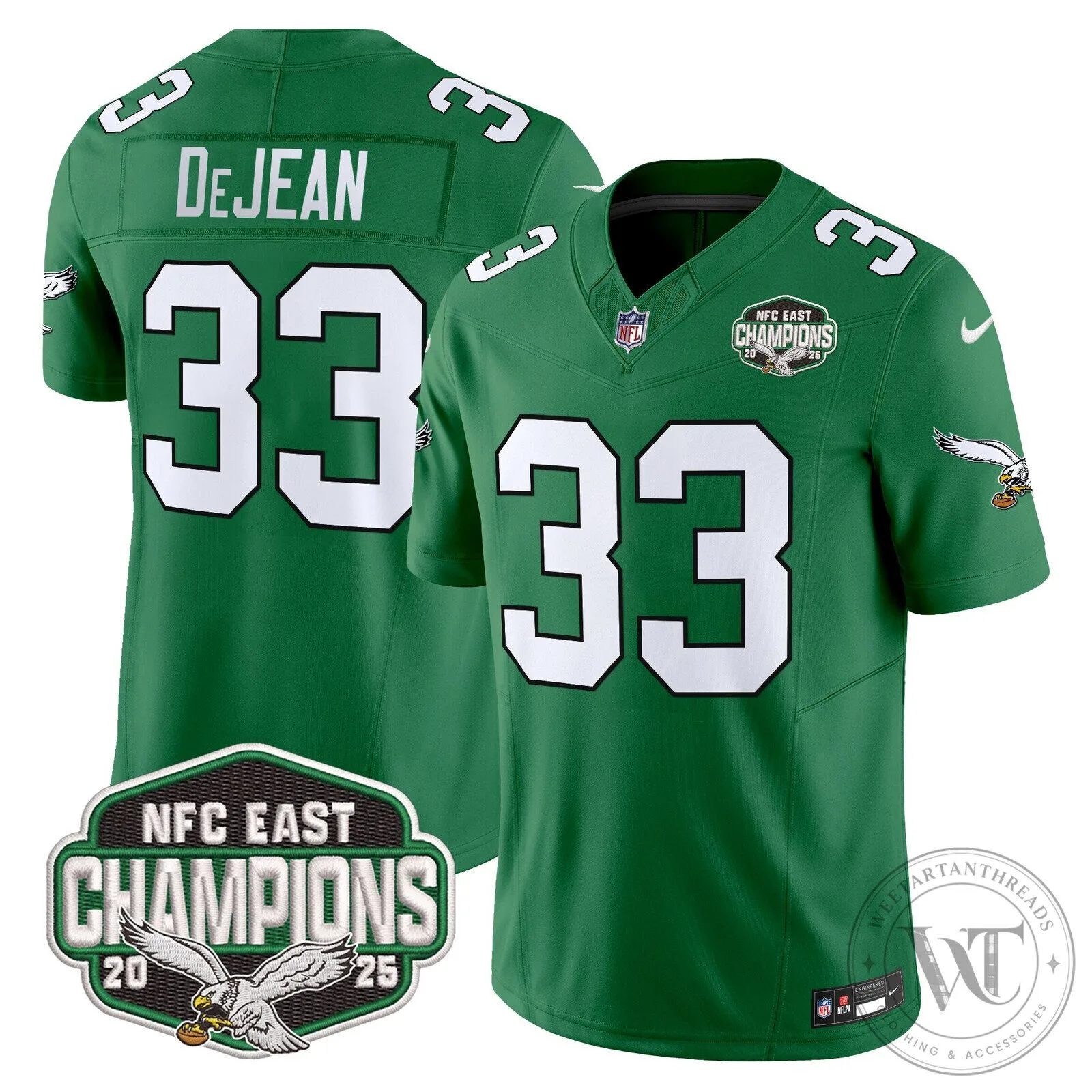 Philadelphia Eagles NFC East Champions Saquon Barkley Jersey 111 Philadelphia Eagles NFC East Champions Saquon Barkley Jersey