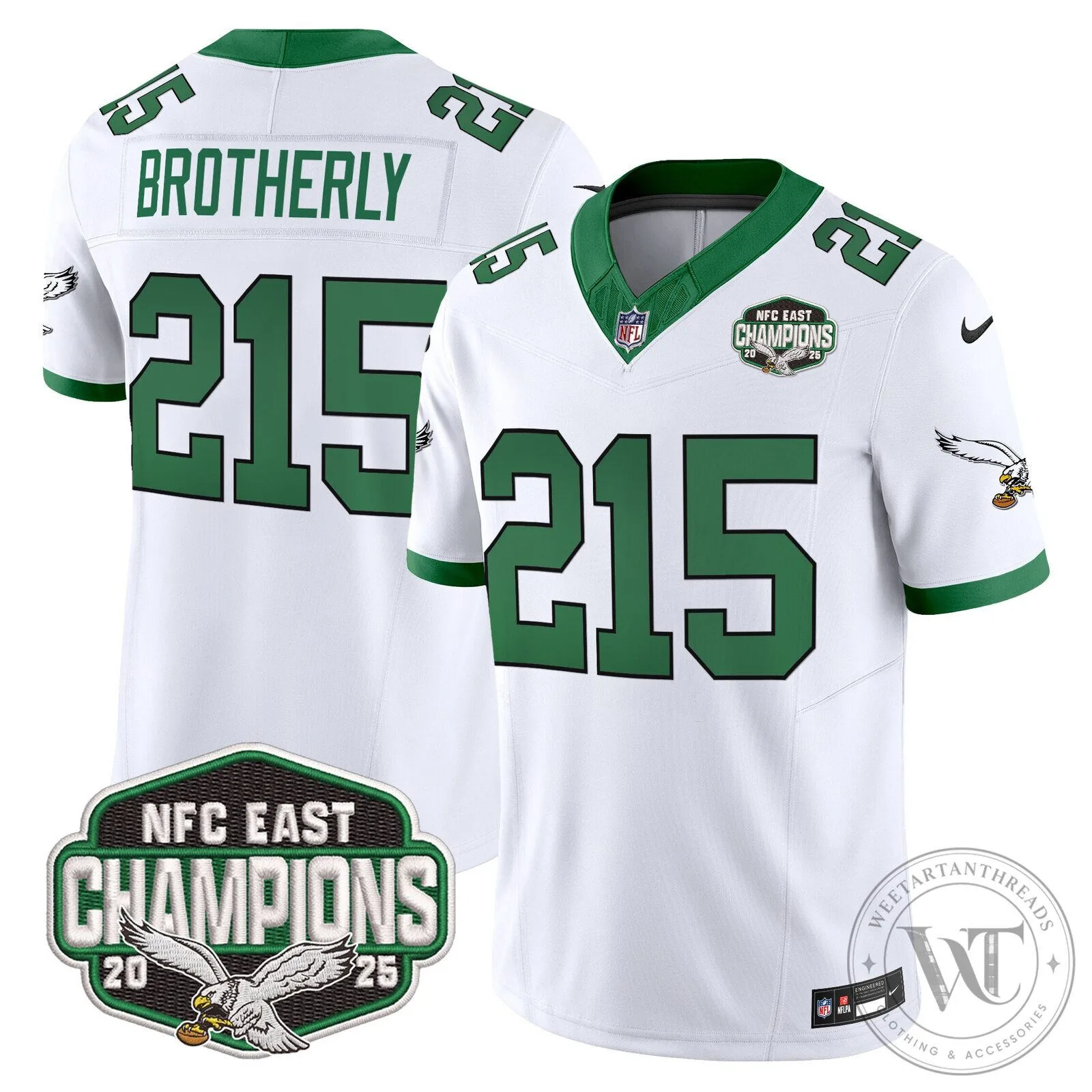 Philadelphia Eagles NFC East Champions Saquon Barkley Jersey 113 Philadelphia Eagles NFC East Champions Saquon Barkley Jersey