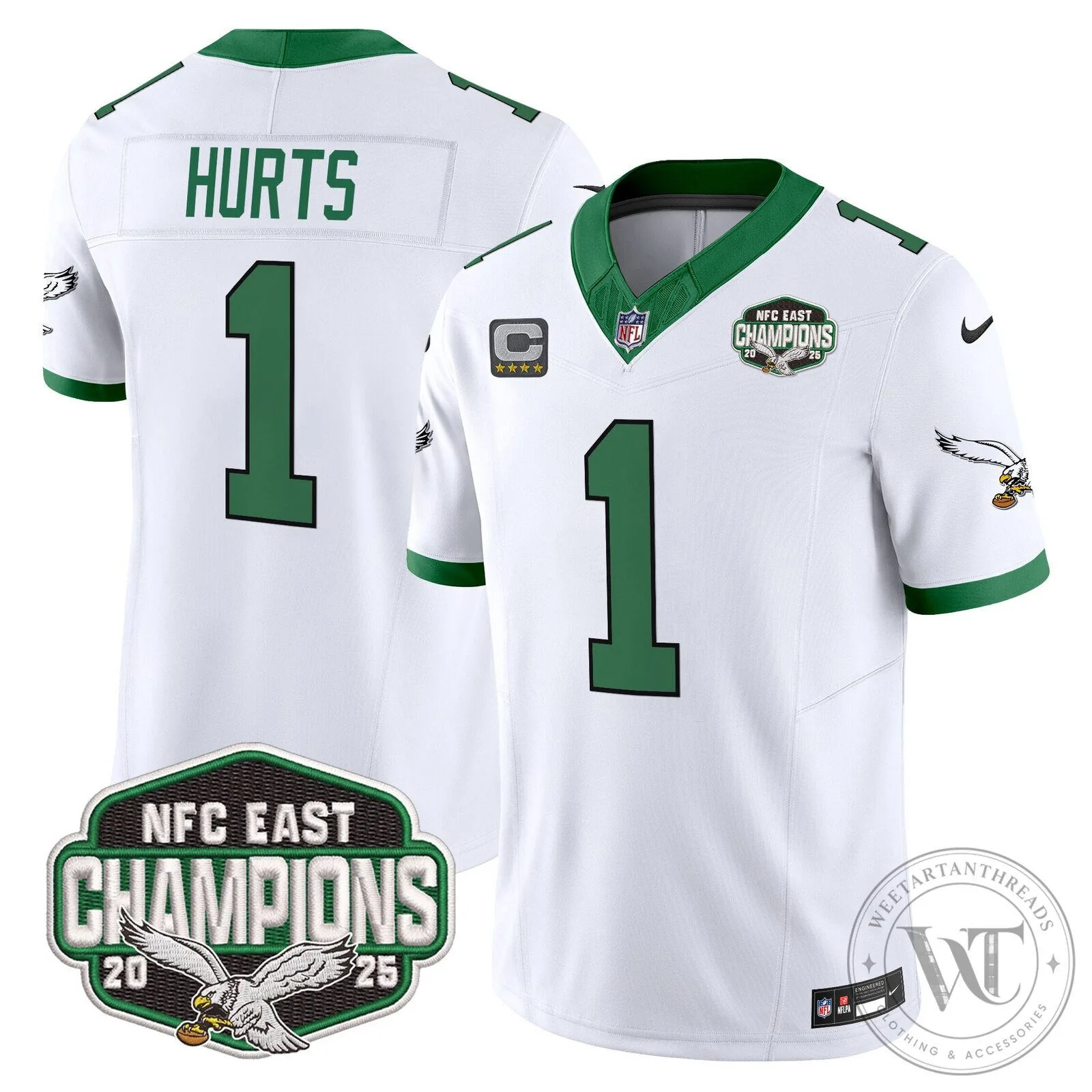 Philadelphia Eagles NFC East Champions Saquon Barkley Jersey 114 Philadelphia Eagles NFC East Champions Saquon Barkley Jersey