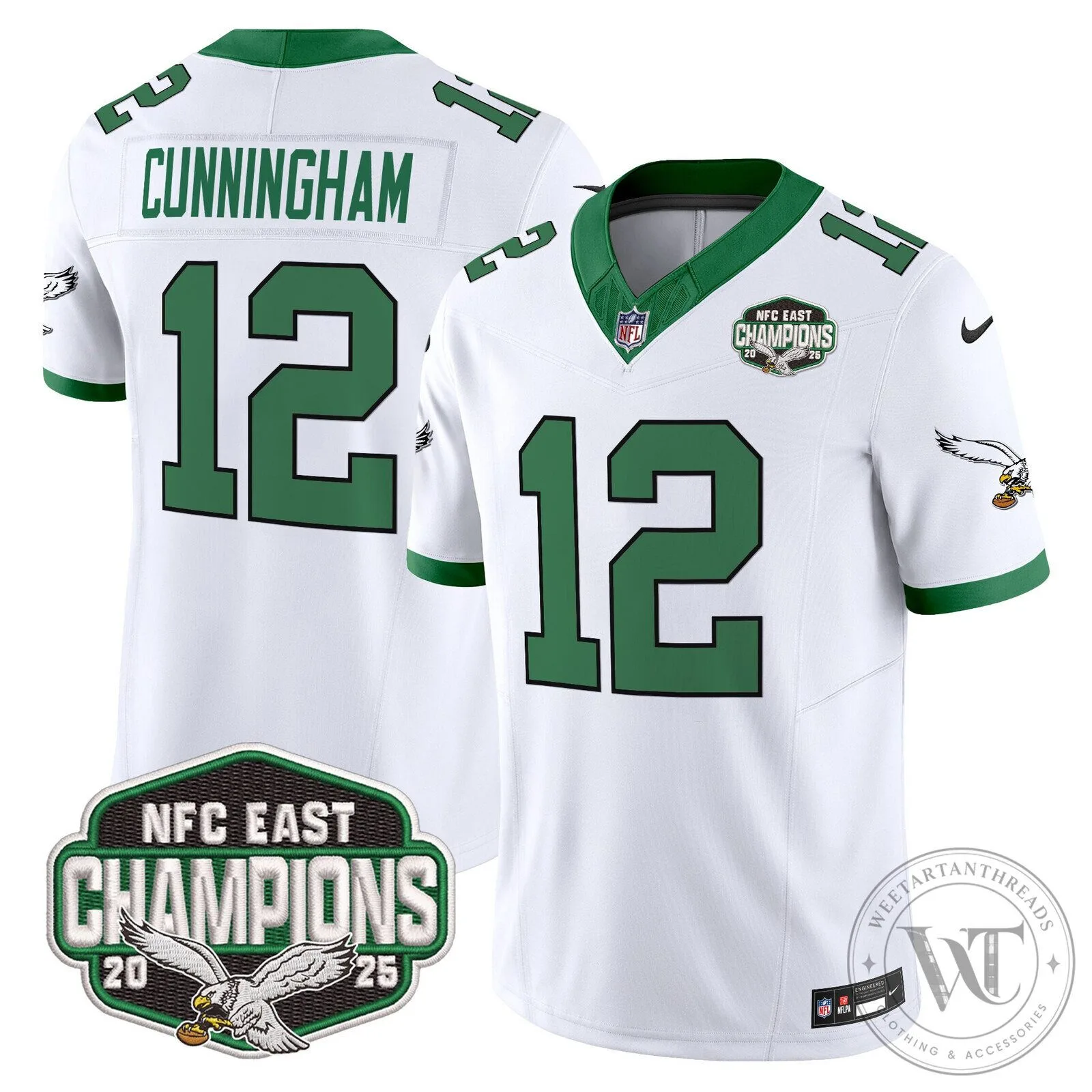 Philadelphia Eagles NFC East Champions Saquon Barkley Jersey 117 Philadelphia Eagles NFC East Champions Saquon Barkley Jersey