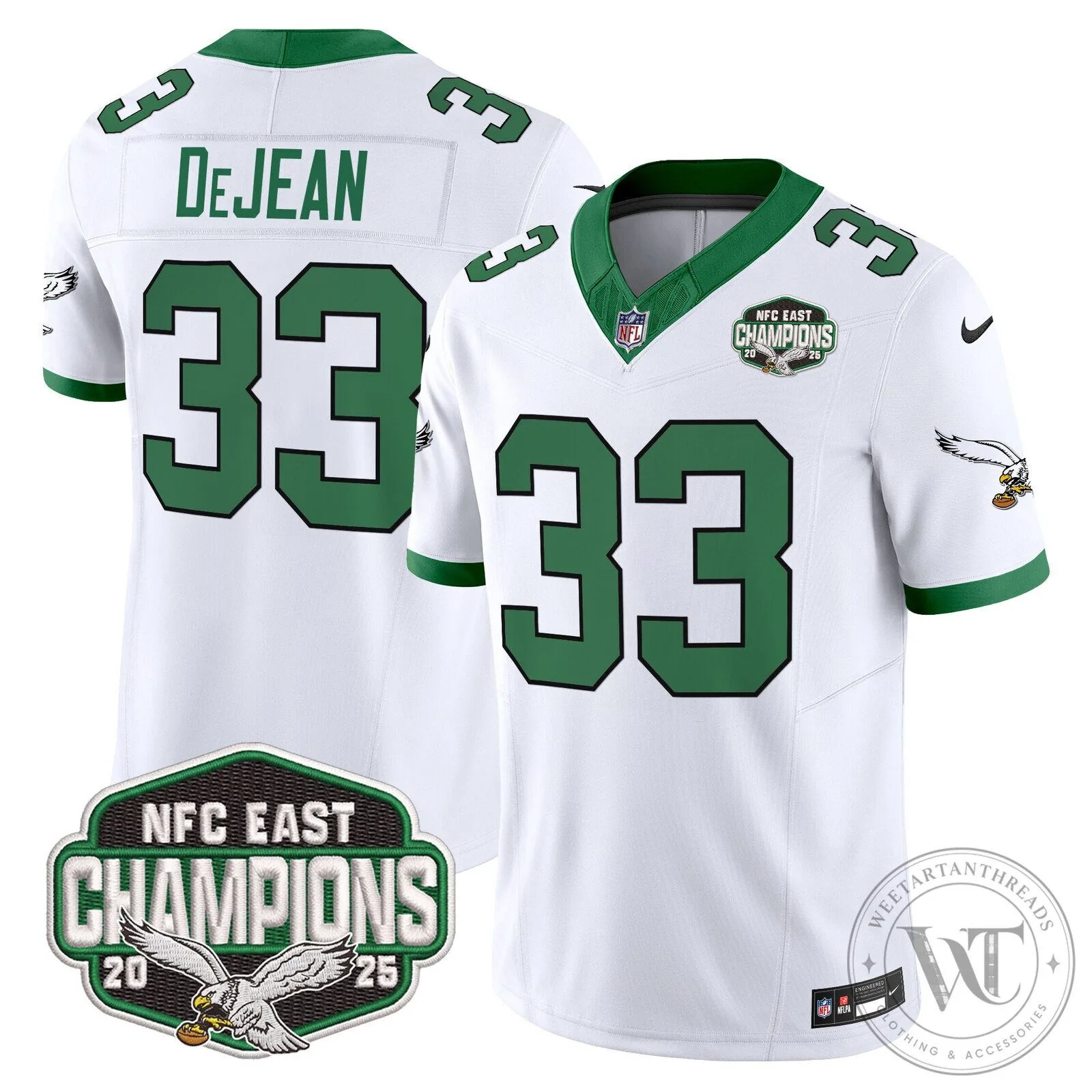 Philadelphia Eagles NFC East Champions Saquon Barkley Jersey 121 Philadelphia Eagles NFC East Champions Saquon Barkley Jersey