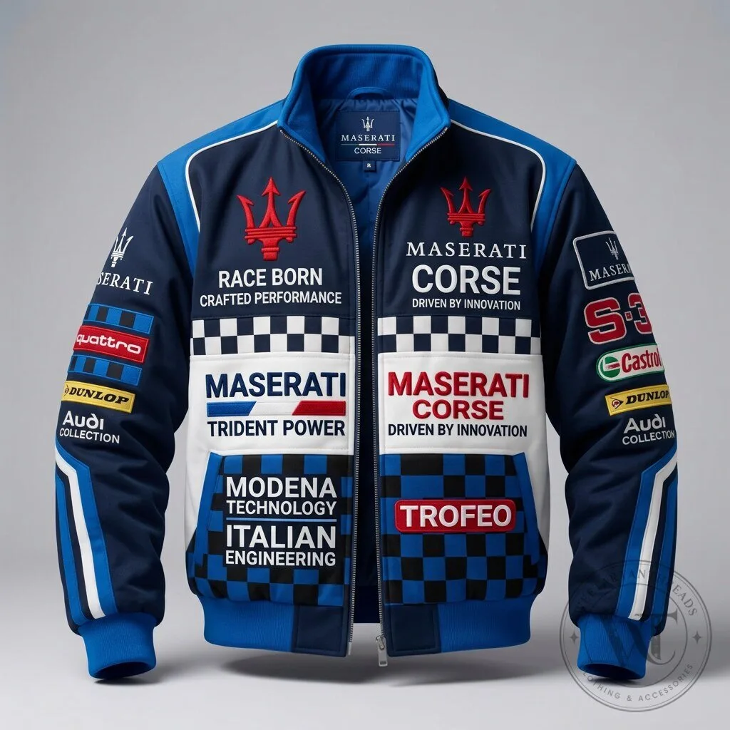 Maserati Corse Race Born Crafted Performance Italian Engineering Jacket 3 Maserati Corse Race Born Crafted Performance Italian Engineering Jacket
