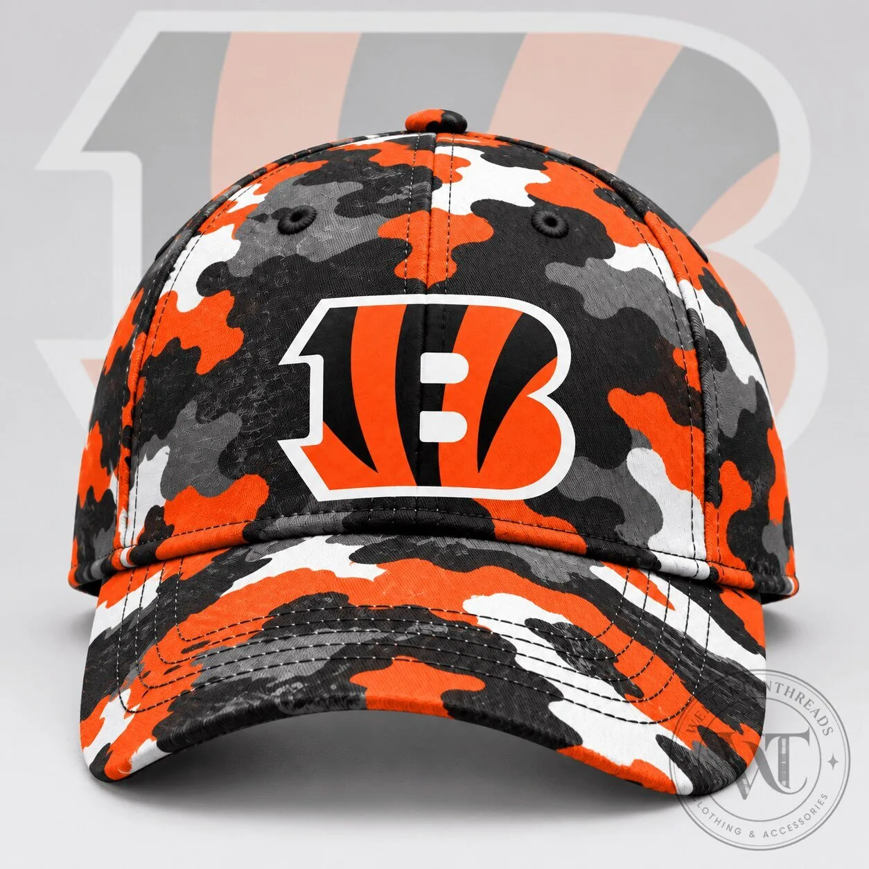 Cincinnati Bengals Urban Camouflage All Over Print Premium Cap Hat