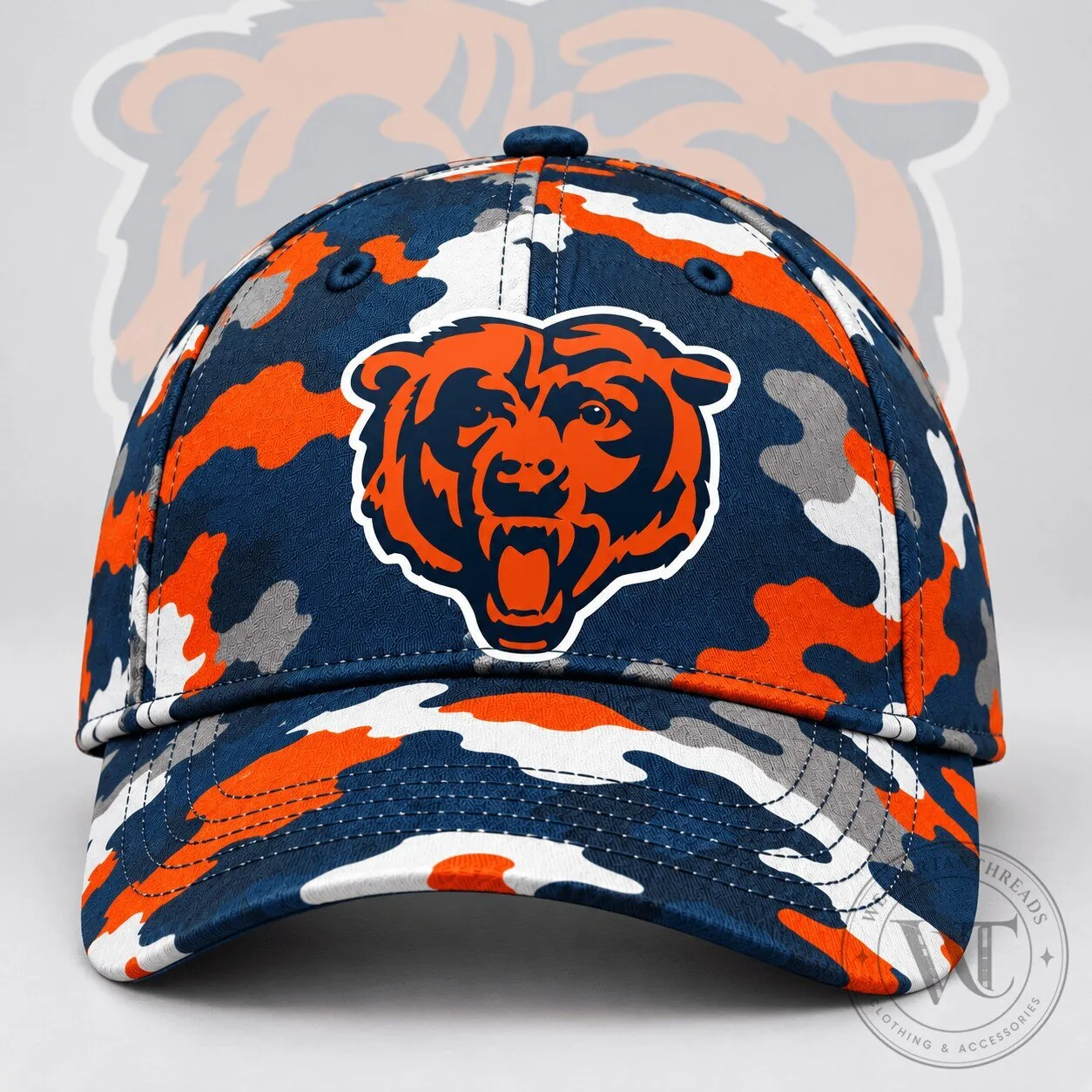 Chicago Bears NFL Urban Camouflage All Over Print Cap Hat