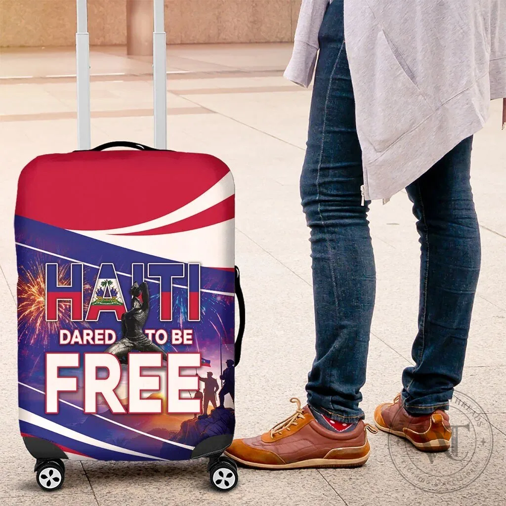 Haiti Independence Day Patriotic Heritage Luggage Cover