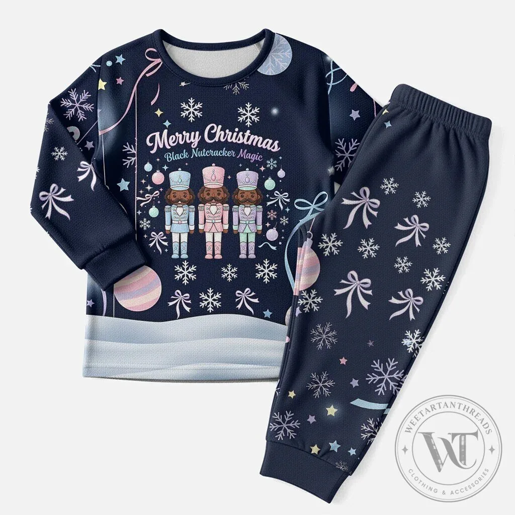 African American Nutcracker Ballet Christmas Pajamas Set 6 African American Nutcracker Ballet Christmas Pajamas Set