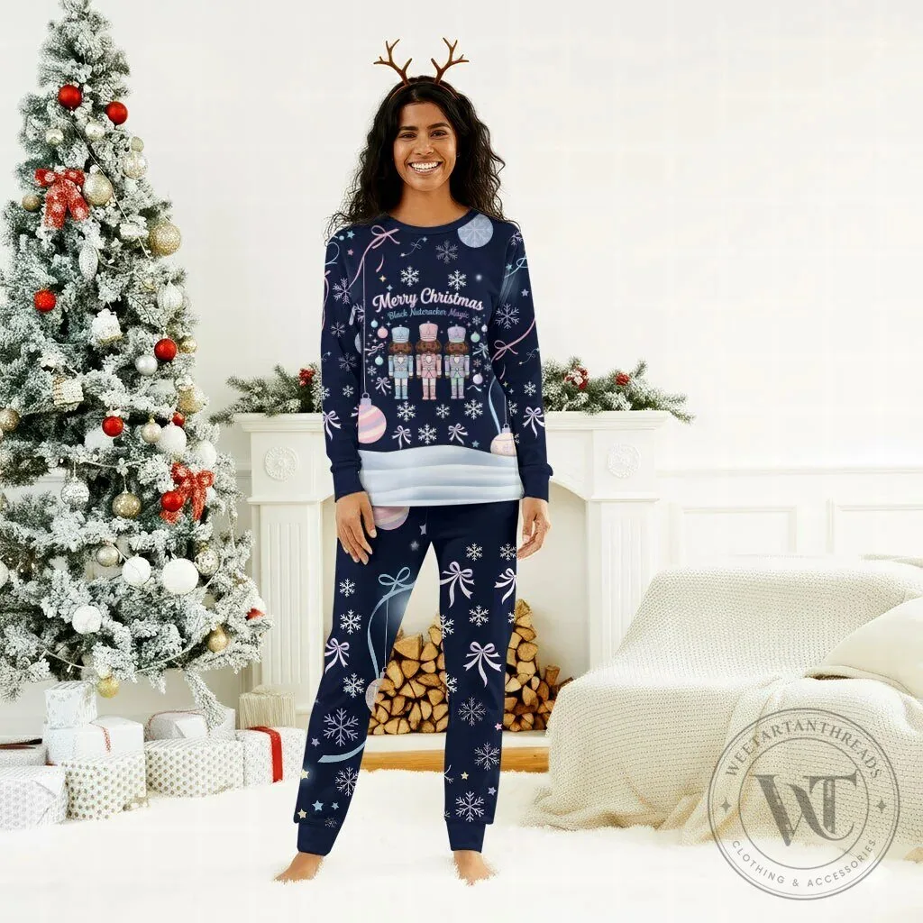 African American Nutcracker Ballet Christmas Pajamas Set 8 African American Nutcracker Ballet Christmas Pajamas Set