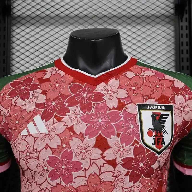 Japan National Football Team Pink Cherry Blossom Soccer Jersey 17 Japan National Football Team Pink Cherry Blossom Soccer Jersey