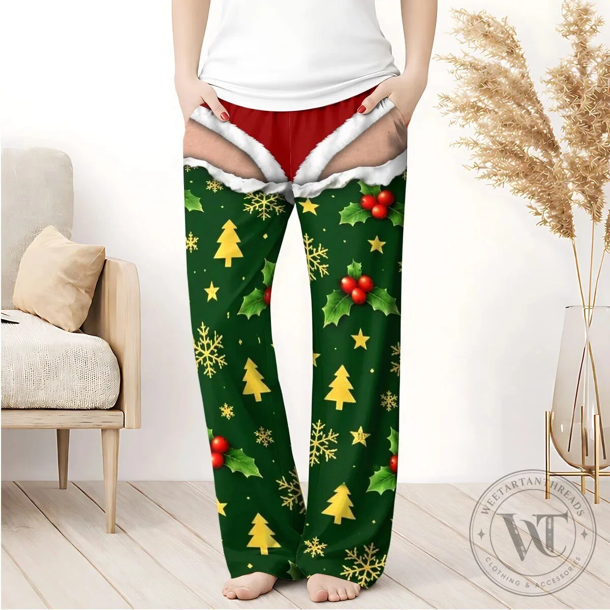 Funny Naughty Christmas Santa Underwear Ripped Design Holiday Pajama Pants 12 Funny Naughty Christmas Santa Underwear Ripped Design Holiday Pajama Pants