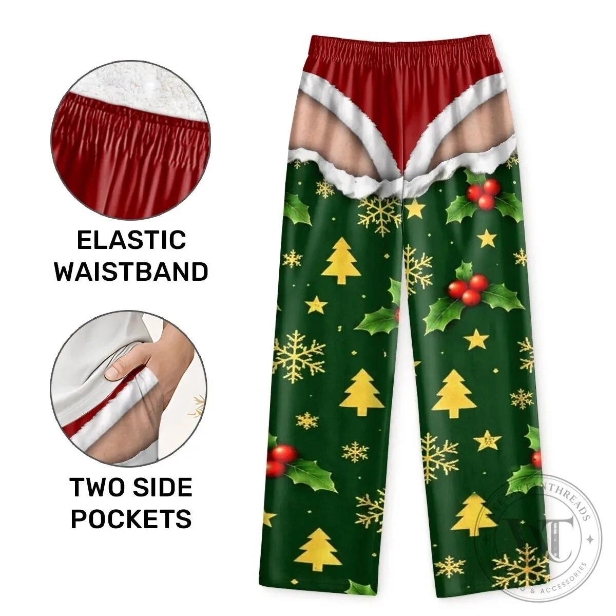 Funny Naughty Christmas Santa Underwear Ripped Design Holiday Pajama Pants 15 Funny Naughty Christmas Santa Underwear Ripped Design Holiday Pajama Pants