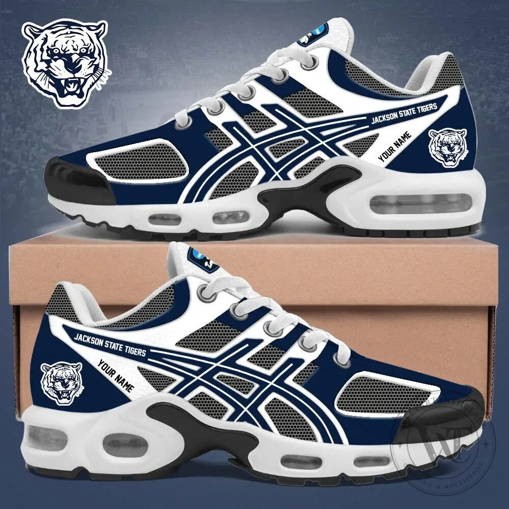 Jackson State Tigers NCAA Personalized Air Max Plus Sneakers Shoes 2 Jackson State Tigers NCAA Personalized Air Max Plus Sneakers Shoes