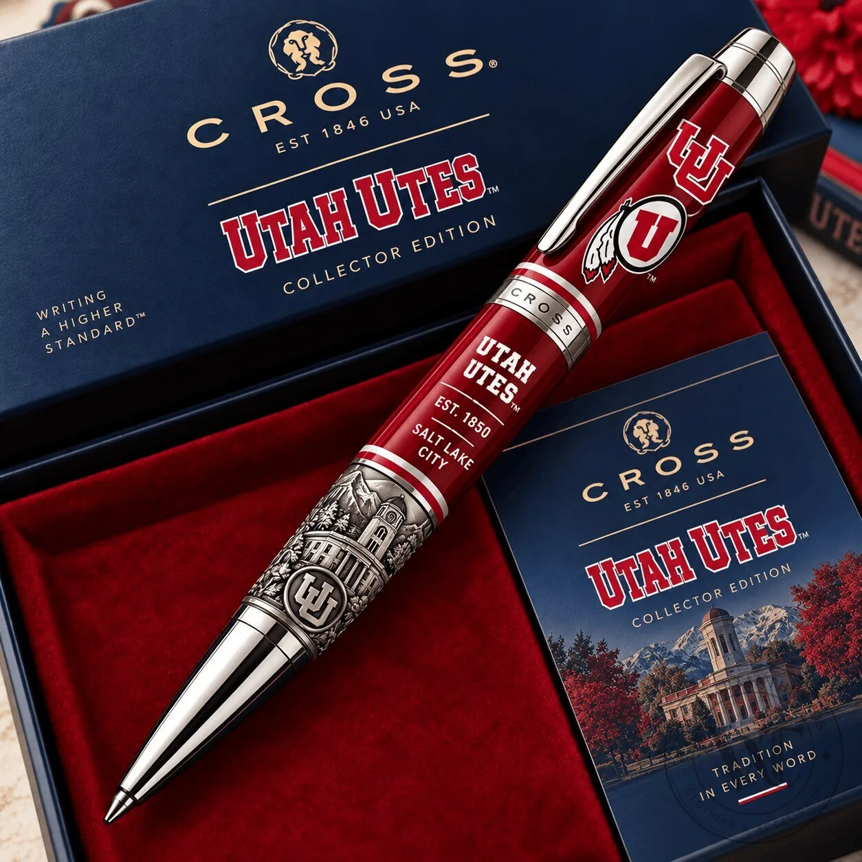 Utah Utes NCAA Football Collector Edition Ballpoint Pen