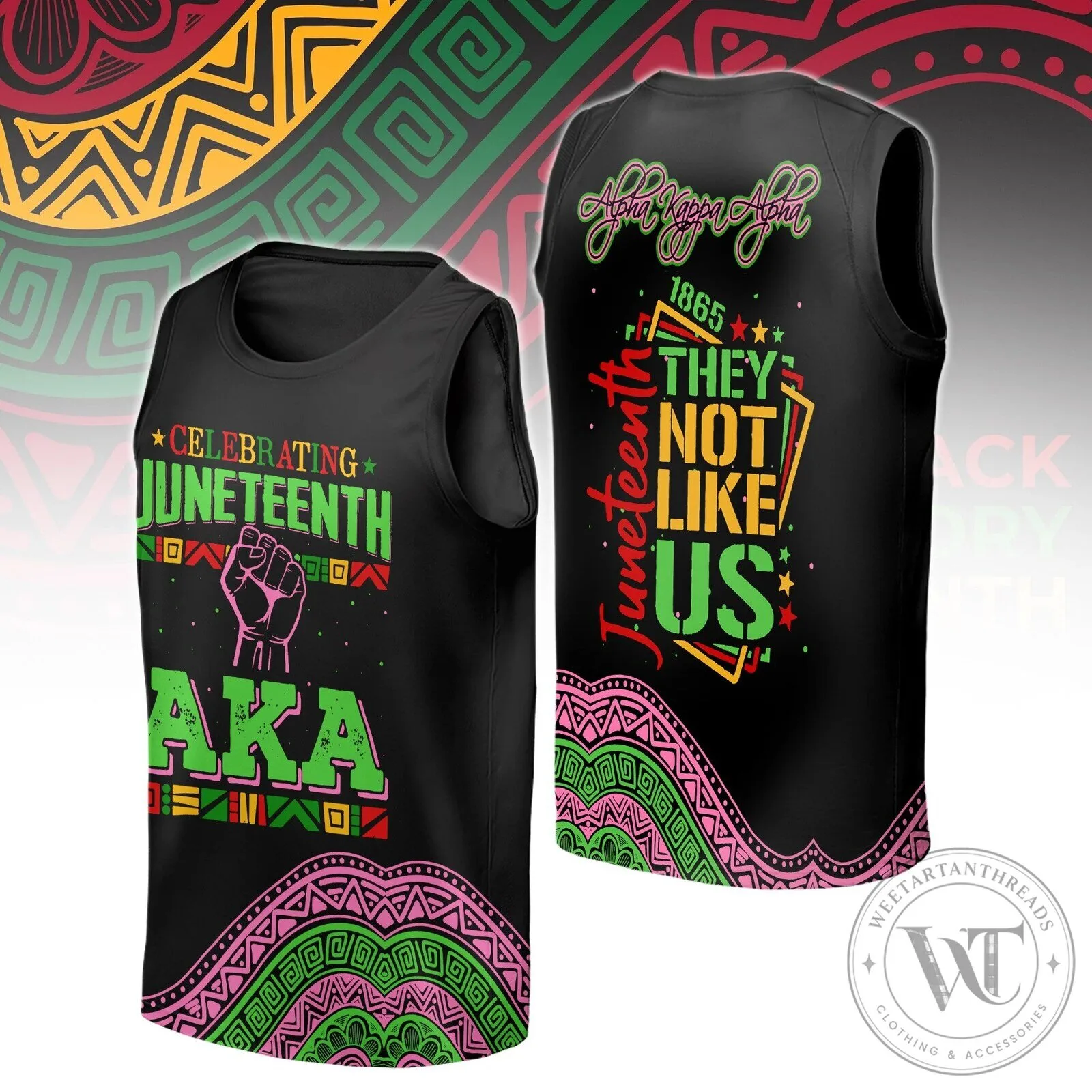 Celebrating Juneteenth Alpha Kappa Alpha They Not Like Us Black History Month T-Shirt 12 Celebrating Juneteenth Alpha Kappa Alpha They Not Like Us Black History Month T-Shirt