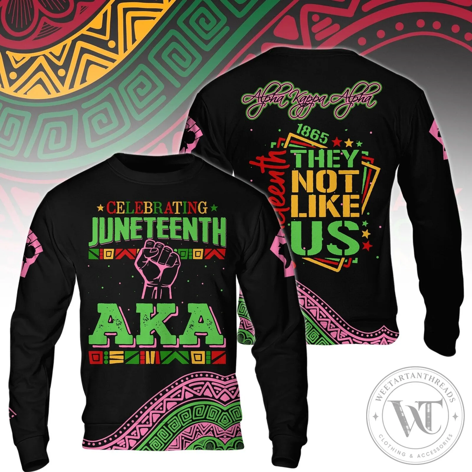 Celebrating Juneteenth Alpha Kappa Alpha They Not Like Us Black History Month T-Shirt 13 Celebrating Juneteenth Alpha Kappa Alpha They Not Like Us Black History Month T-Shirt