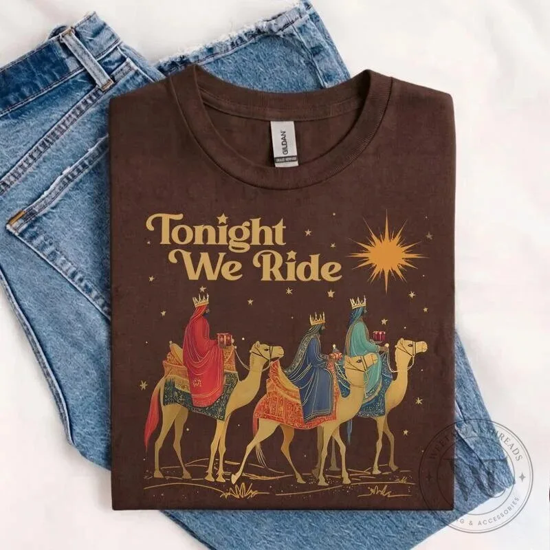 Tonight We Ride Three Wise Men Christian Christmas Holiday Sweatshirt 11 Tonight We Ride Three Wise Men Christian Christmas Holiday Sweatshirt