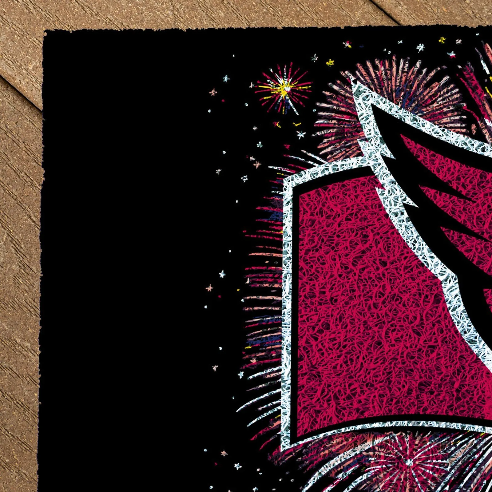 Arizona Cardinals Patriotic Fireworks Design Outdoor Welcome Doormat 12 Arizona Cardinals Patriotic Fireworks Design Outdoor Welcome Doormat