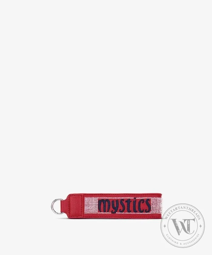 Washington Mystics WNBA Basketball Clear Wristlet Set 9 Washington Mystics WNBA Basketball Clear Wristlet Set