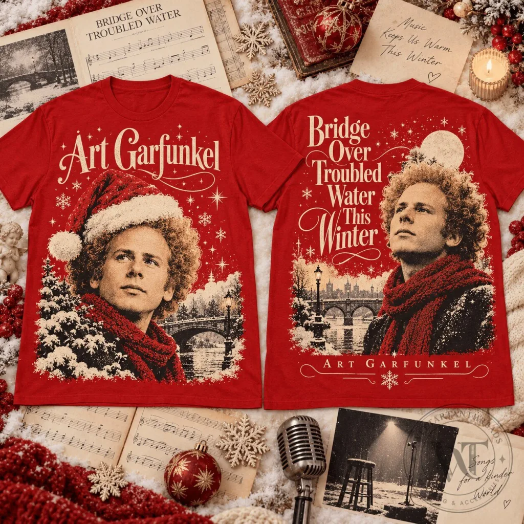 Art Garfunkel Bridge Over Troubled Water This Winter Christmas T-Shirt Art Garfunkel Bridge Over Troubled Water This Winter Christmas T-Shirt